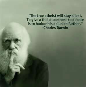 Charles Darwin on atheism