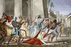 Hypatia killed by Christians in Alexandria, Egypt on order of the Coptic Pope