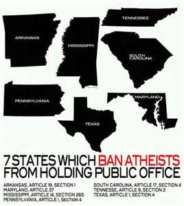 States that the deny atheists and agnostics basic human and civil rights